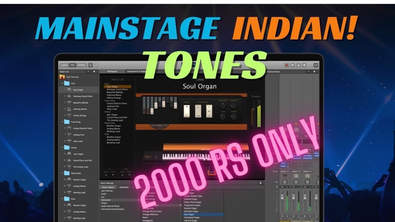Mainstage 3 Indian Patch II Indian tones II Mainstage Concert II RN Musical Vlogs