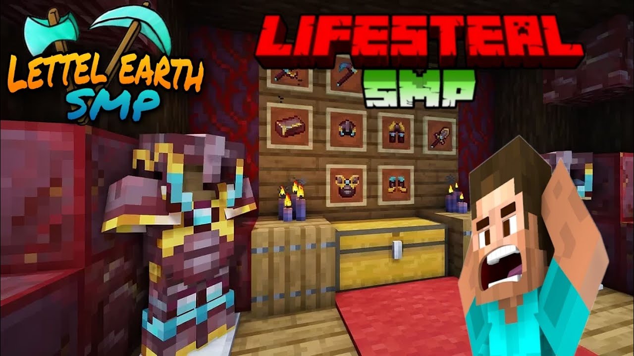 How I Become Most POWERFUL In This Lifesteal SMP || Little Earth SMP S1 ...