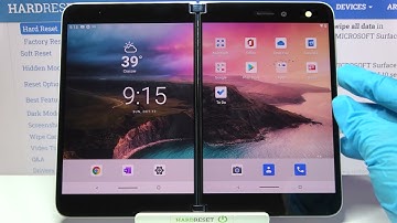 How to Add Screen Lock to MICROSOFT Surface Duo - Set Up Screen Lock Method