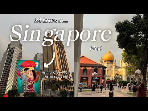 24 hrs in Singapore: Crazy Rich Asians spots IRL | SEA adventures ep. 9