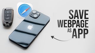 How to Save a Webpage as an App on iPhone (tutorial)