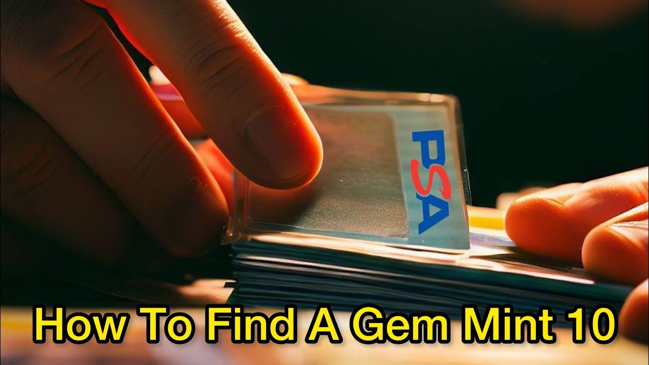 How To Know Which POKÉMON Cards Will Be PSA 10 - YouTube