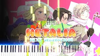 Hetalia Axis Powers - "Japan's Theme" - Piano Tutorial