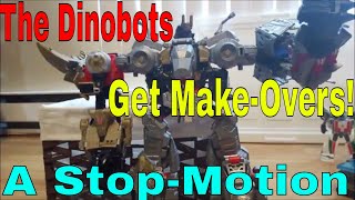 The Dinobots Get Make-Overs!! - A Stop-Motion