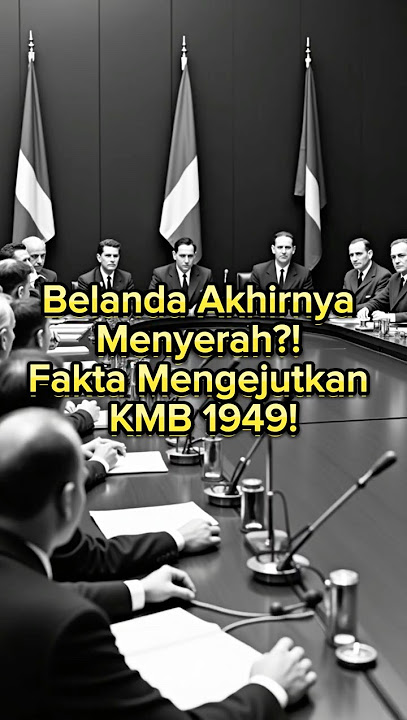 Akhirnya Belanda Akui Indonesia (KMB 1949)‼️ #KMB #SejarahIndonesia #Shorts #KonferensiMejaBundar