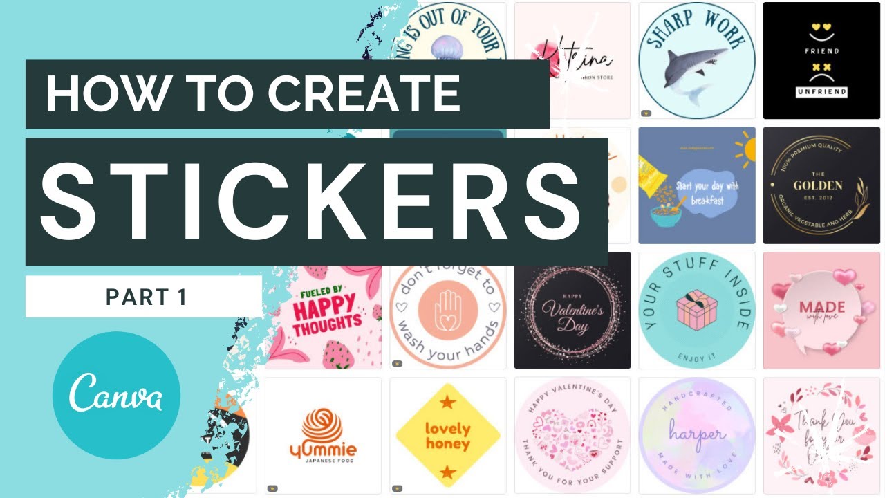 How to Make Book Stickers Using Canva – Creating & Co