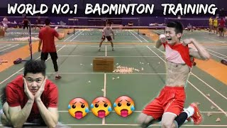 SPECIAL BADMINTON TRAINING skills for professional players