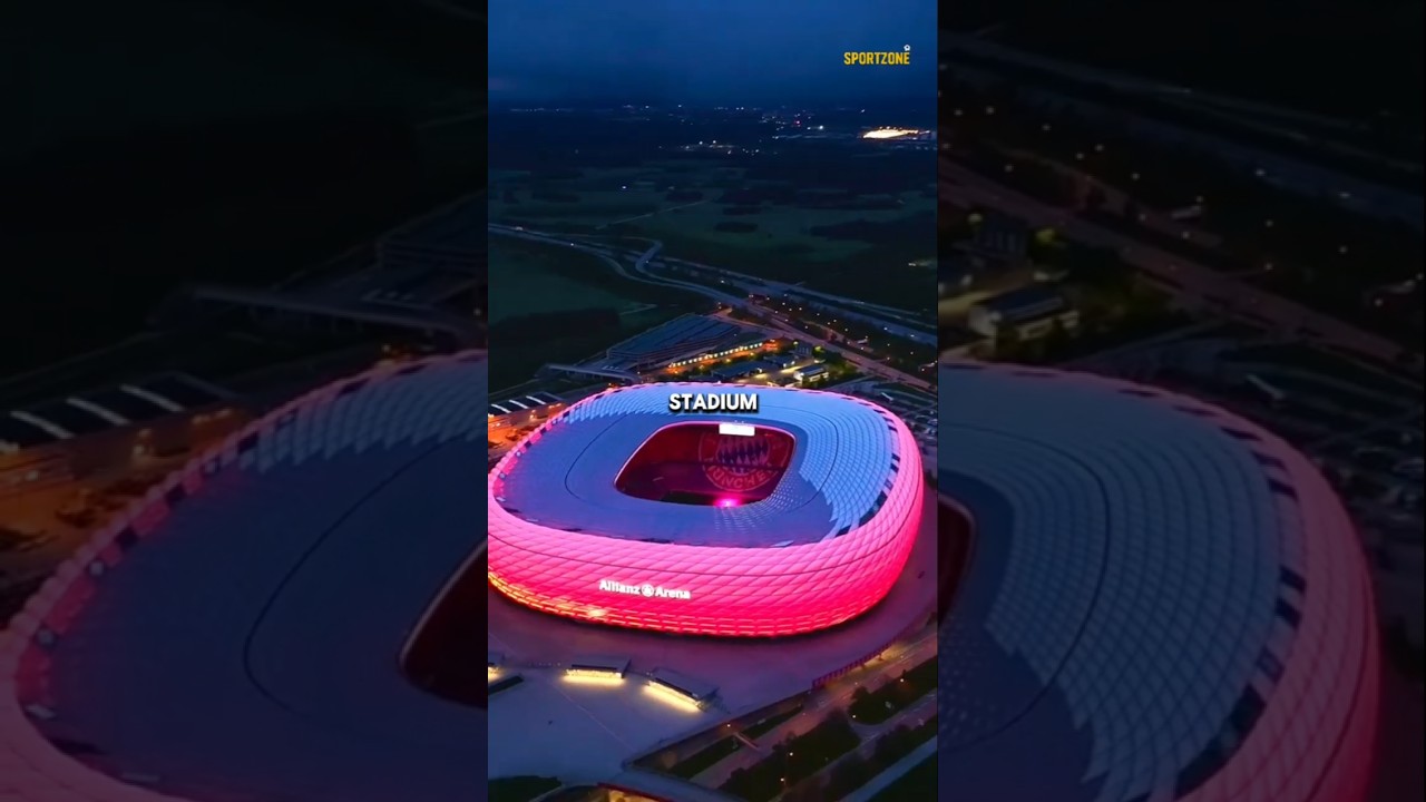 Пять самых красивых стадионов в мире, номер один, которые лишат вас дара речи #футбол #j