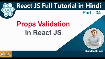 Props Validation in react JS | React JS Full Tutorial in Hindi
