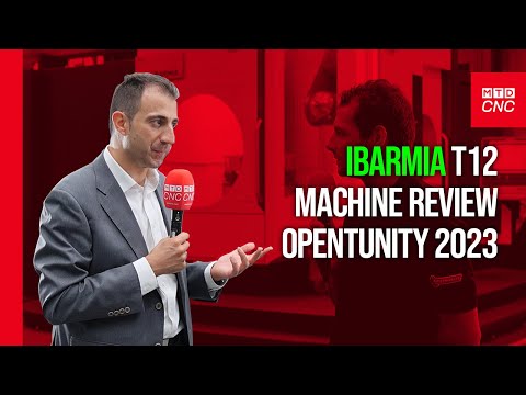 Get the most out of cycle times on big parts with the heavy-duty IBARMIA T12 5-axis machining ...