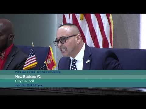 HIGHLIGHTS: Palm Bay City Council Vacancy Ordinance Meeting