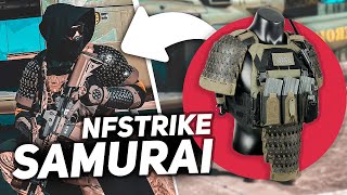 JUGANDO con ARMADURA SAMURAI 🗡️ MI PRIMERA BAJA A CUCHILLO 🥳 Airsoft Gameplay