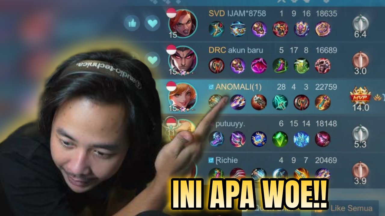 FULL GAMEPLAY NO CUT  - FANNY DWIWOII 1 VS 9 - Mobile Legends