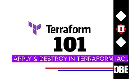 Terraform #8  Apply and Destroy commands