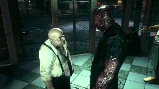 Two-Face And Penguin Argue Batman Arkham Knight