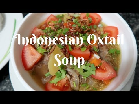 Indonesian Oxtail Soup Recipe