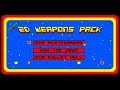 Unity 2D Weapons Pack (Example2)