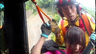 1040708苗栗加里山山難搜救影片