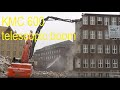 Excavator Hitachi 470 KMC 600 demolition site
