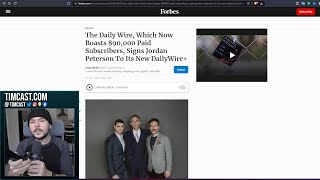 Daily Wire Signs Jordan Peterson In EPIC WIN, Corporate Press Is DEAD, Big News From Timcast Coming