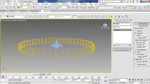 Tutorial Ejemplo con Sistemas de Partículas Parte 2