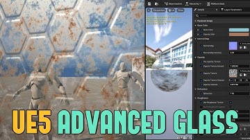 UE5: Advanced Glass Material - Creating Customizable Glass in Unreal Engine 5 Tutorial