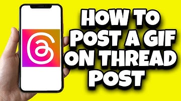 How To Post Gif On Threads App (Simple)