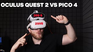 : VR Pico 4 VS Oculus Quest 2 -. + 