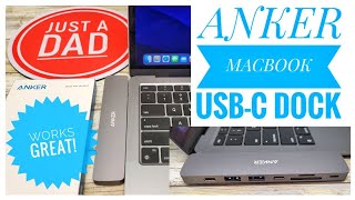 Review ANKER USB-C Dock for MacBook Air / Pro 8 in 2 Thunderbolt