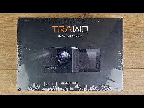 Apeman Trawo A100 Actioncam - Unboxing  erster Eindruck   kurzer Audio   Video Test    DEUTSCH