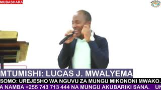 OMBA MAOMBI HAYA NA MTUMISHI WA MUNGU - LUCAS J. MWALYEMA.