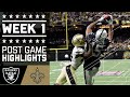 Raiders vs. Saints | NFL Week 1 Game Highlights