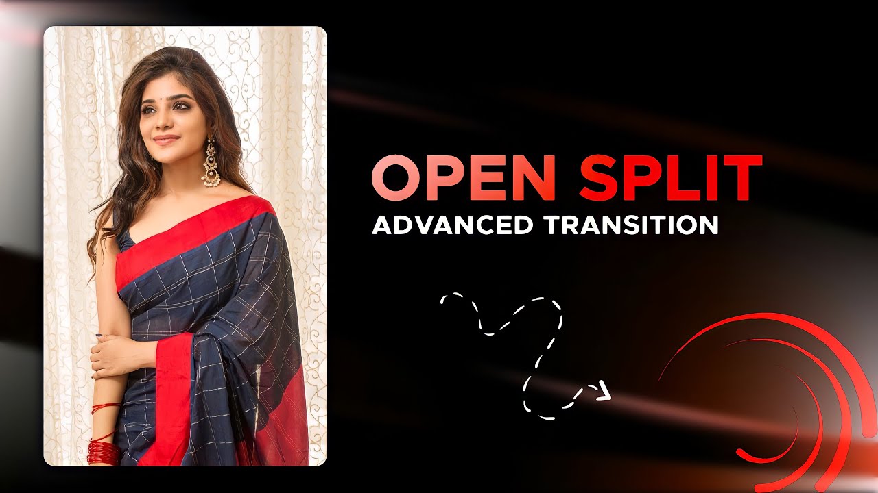 Open split transition [ Ae Inspired ] 🔥 Alight motion tutorial - YouTube