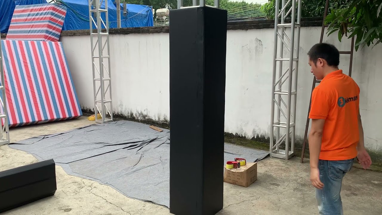 kkmark Truss Foam Wrap padding install on ninja warrior obstacle course