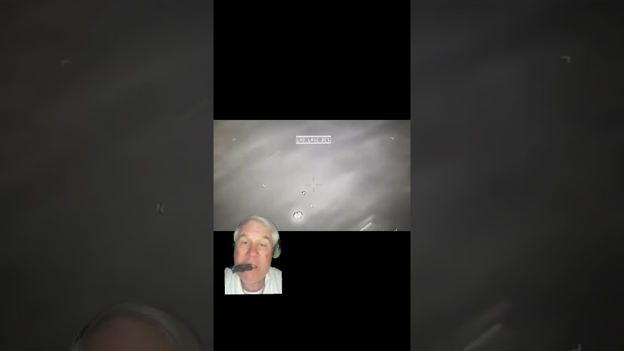 UFO vs MQ-9’s AGM-114 Hellfire Missile