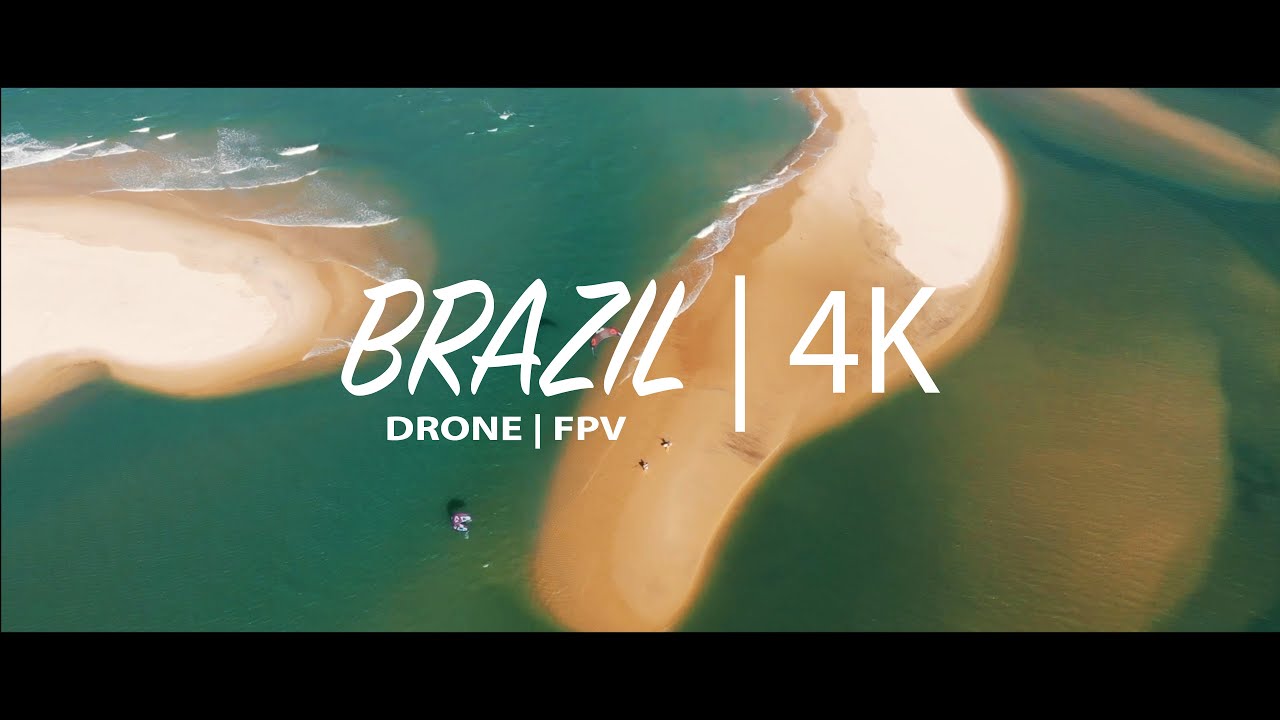 Brazil from the Sky | 4K KITE SPOT EDITION | Cinematic Drone Showreel | FPV | Kitesurfing in Brazil