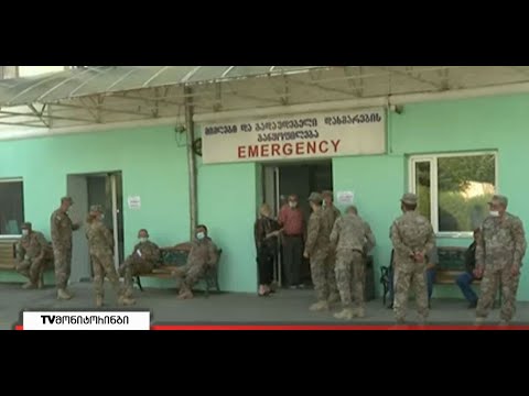 გორში სამხედრო მოსამსახურეებმა ვაქცინა გაიკეთეს 14.07.2021