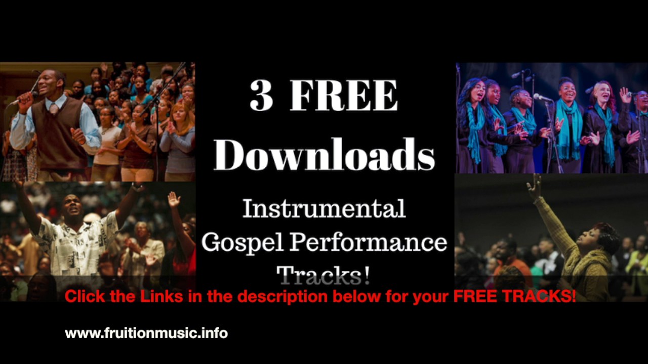 free gospel accompaniment tracks download