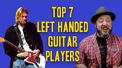 Top 7 Left Handed Guitar Players | Marty Schwartz