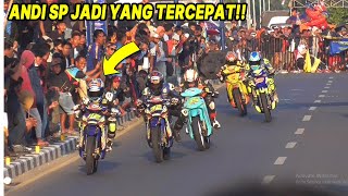 NGERI-NGERI SEDAP!! PERTARUNGAN BEBEK 2TAK 116cc MIX RIDER JATIM - Road Race Madura 2023