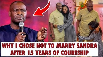 Apostle Joshua Selman Reveal Why He Can’t Marry Sandra Even If They’ve Been Together Almost 20 yrs
