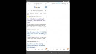 Samsung Galaxy Z Fold3 Tips: Samsung Internet Browser screenshot 2