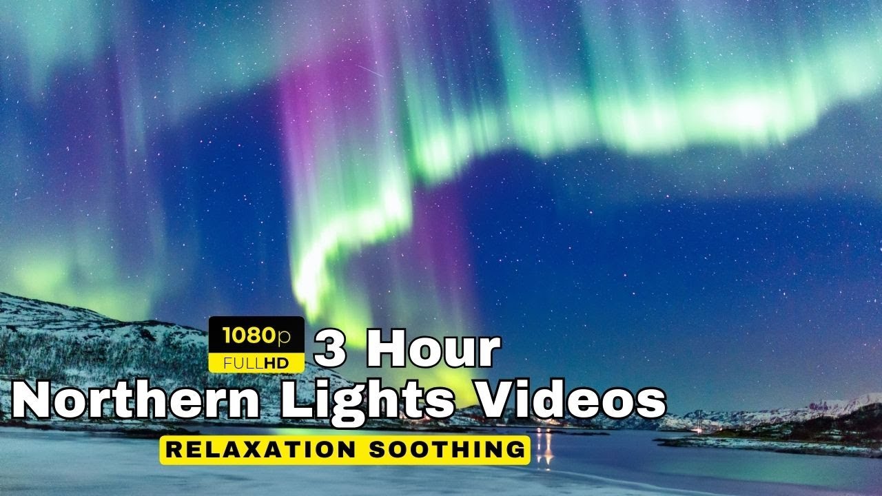 Aurora Borealis And Northern Lights - Relaxing Ambient Music for Sleep ...