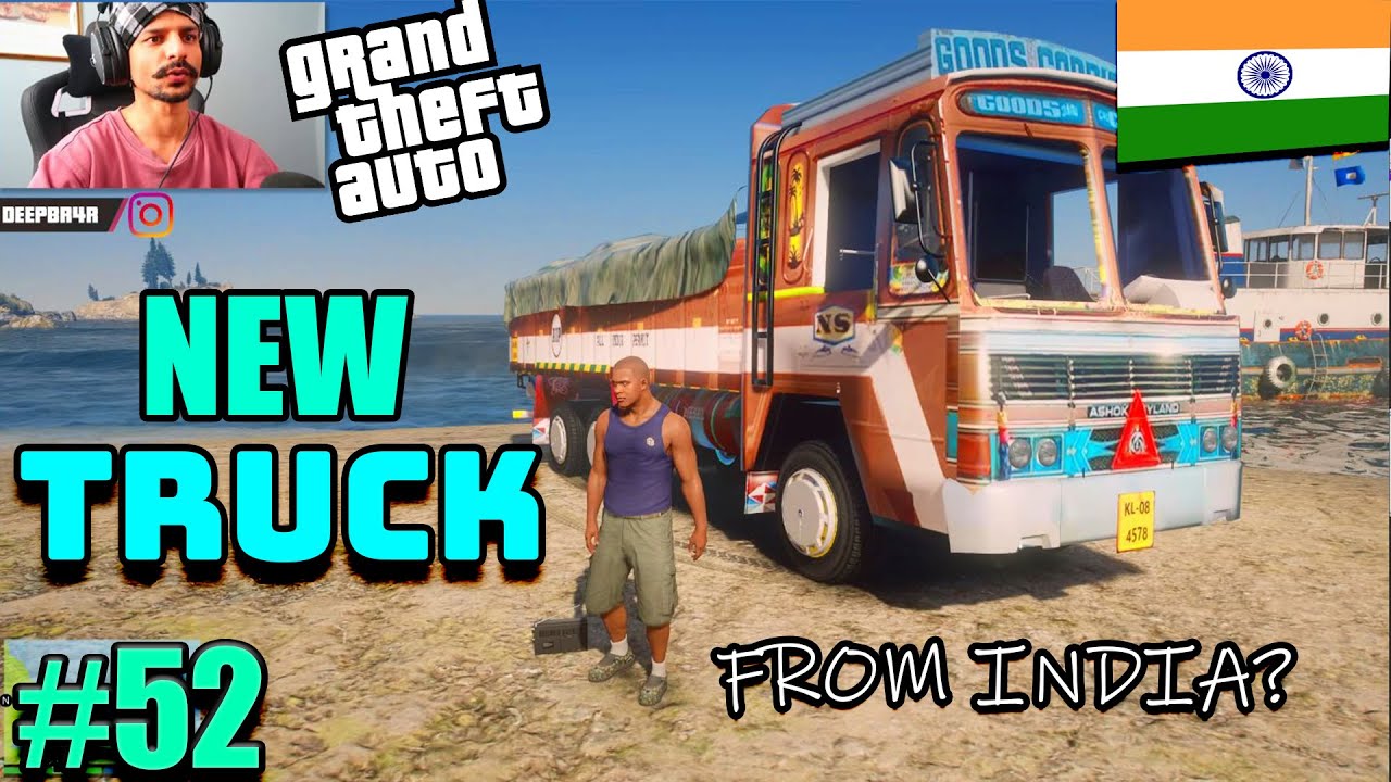 NEW TRUCK FROM INDIA!!! Indian Truck in GTA 5 | BrarTV
