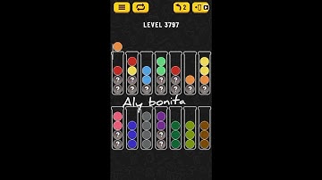 ball sort puzzle level 3797