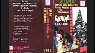 Tabuh Pat Pepunggelan Festival Gong Kebyar Gianyar 1993 Karya I Wayan Djebeg & Ketut Tama