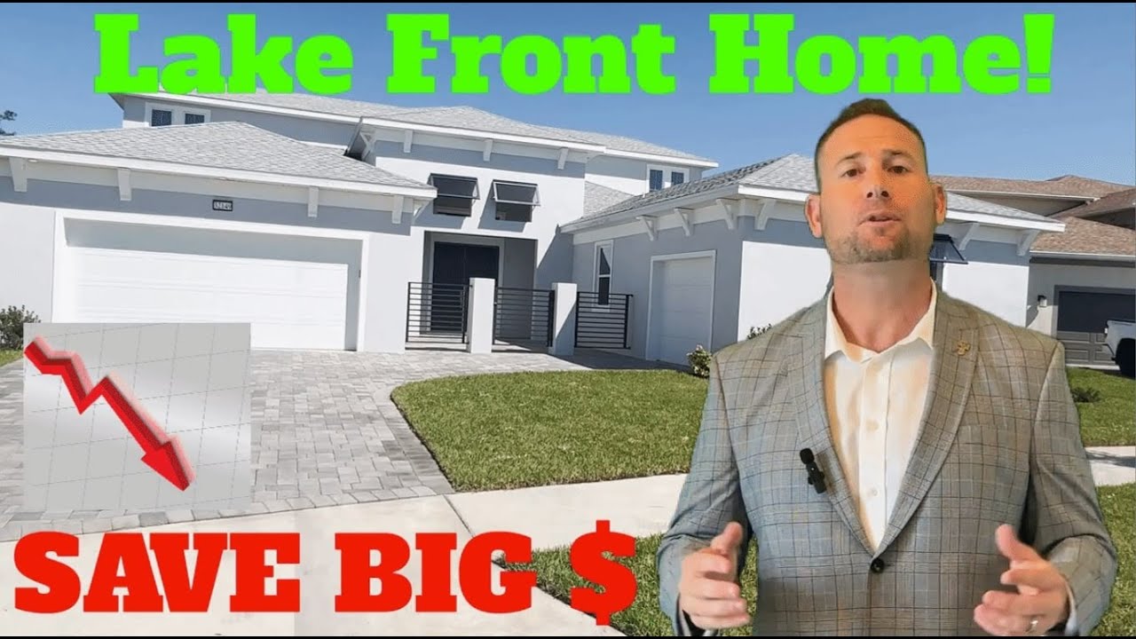 Save big 🤑 on this lake front home for sale! New construction! Epperson