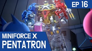 [KidsPang] MINIFORCE X PENTATRON Ep.16: Force Pentatron! Combine!