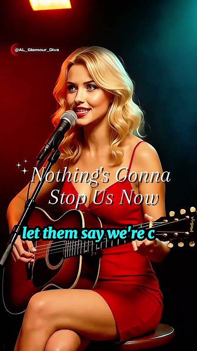 Starship Nothing's Gonna Stop Us Now #englishsongs #lyricsvideo #popduet #hart #90s