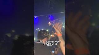 LUCKI GLORY BOY PRODUCED BY ME LIVE IN 2019. DJING FOR FREEWAVE3 TOUR 🫡